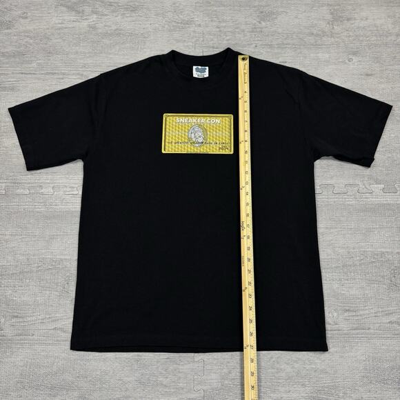 Sneaker Con Shirt Adult Sz M Black American Express Amex Simpson Parody Cartoon - Picture 4 of 8